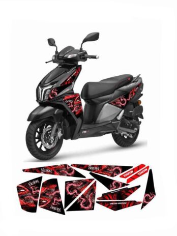 Ntorq 125 CC Sticker Side Panel
